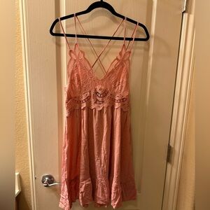 Francesca’s pink dress NWT